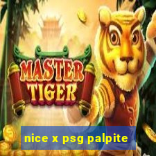 nice x psg palpite